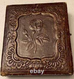 CIVIL War Soldier Or Cadet  In Hinged Case