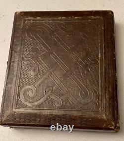 CIVIL War Soldier Or Cadet  In Hinged Case