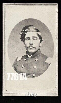 CIVIL War Soldier Union Colonel Thomas W Humphrey 95th Illinois Kia CDV Photo