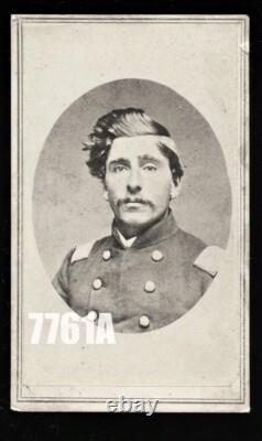 CIVIL War Soldier Union Colonel Thomas W Humphrey 95th Illinois Kia CDV Photo