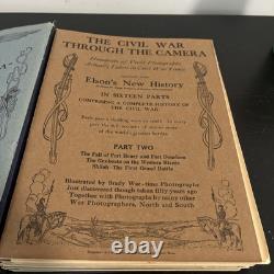 CIVIL War Through The Camera 16 Vol Set Elson Battle Photographs 1912 Read