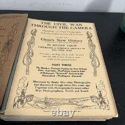 CIVIL War Through The Camera 16 Vol Set Elson Battle Photographs 1912 Read