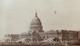 Civil War U. S. Capitol While Under Construction Artist Concept 1863 Cdv Photo