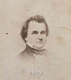 CIVIL War U. S. President Lincoln's Rival Candidate Stephen A. Douglas CDV Photo
