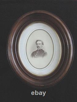 CIVIL War Union Infantry Army Framed Photo Colonel John Mclean Hildt