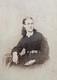 Civil War Union Lady From San Francisco, California 1864 Cdv Photo