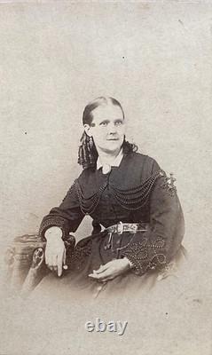 CIVIL War Union Lady From San Francisco, California 1864 CDV Photo