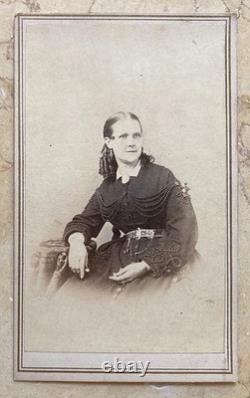 CIVIL War Union Lady From San Francisco, California 1864 CDV Photo