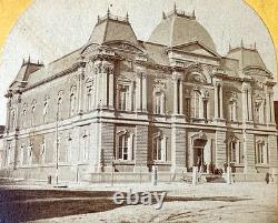 CIVIL War Union U. S. Government Warehouse 1864 Wash. D. C. Stereoview Photo