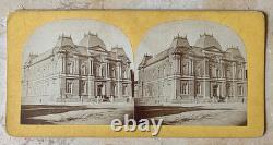 CIVIL War Union U. S. Government Warehouse 1864 Wash. D. C. Stereoview Photo
