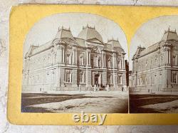 CIVIL War Union U. S. Government Warehouse 1864 Wash. D. C. Stereoview Photo