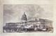 Civil War Us Capitol Before Dome Construction Artist Concept 1858 Cdv Photo 1863