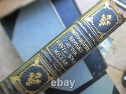 COMPLETE 10 Volume Set, MILLER'S CIVIL WAR PHOTO HISTORY, 3500+ PG, Inscribed