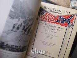 COMPLETE 10 Volume Set, MILLER'S CIVIL WAR PHOTO HISTORY, 3500+ PG, Inscribed