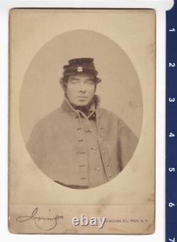 C. 1860's Identified Enlisted Man Spent 9 Months in Libby Prison Photo CIVIL WAR