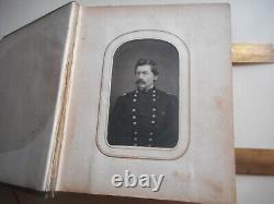 C. 1860's identified Kise Family CDV Album with Civil War Soldiers & Gen. Lee
