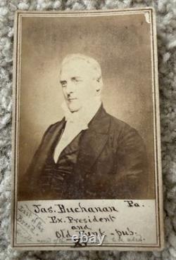 C. D. V. President James Buchanan EH Anthony Backmark