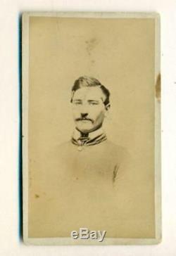Ca. 1861 CONFEDERATE CIVIL WAR SOLDIER in UNIFORM cdv photo, 3rd VA