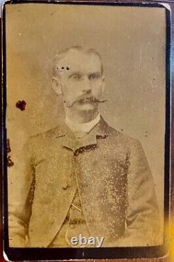 Cabinet Card Albumen Photo Vicksburg Ms W A Mcclure CIVIL War Confederate