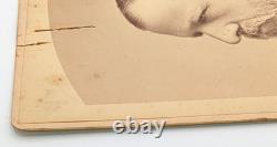 Cabinet Card Antique Photo Civil War Union Army General Thomas Ewing Jr. Signed
