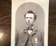 Cabinet Card Photo Civil War Soldier Gar Medal Reno Nevada Photographer Butler