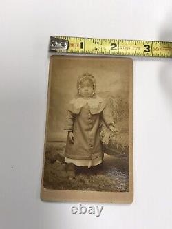 Carte De Visite African American Young Baby Girl- Richmond, Va-Civil War