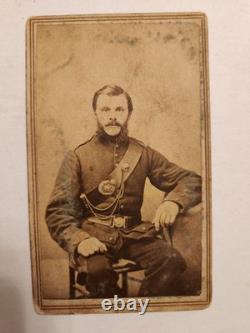 Carte de Visite of Civil War era British Soldier