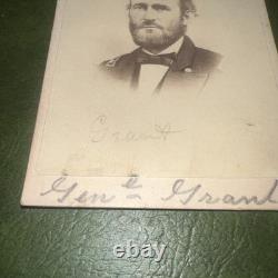 Carte de Visite of General Ulysses S Grant