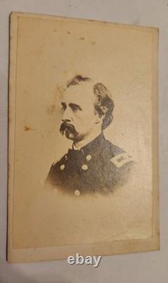 Carte de Viste of Union Maj Gen George Armstrong Custer from 1864 by NY Photo Co