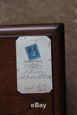 Cdv civil war, 1st Lt, 3rd NY Volunteer Artillery, id'ed N. Hansen or Hanson