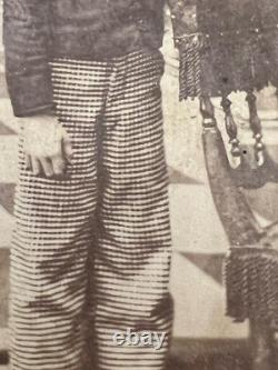 Cdv original civil war photographs Tax Stamp, Young Man