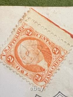 Cdv original civil war photographs Tax Stamp, Young Man