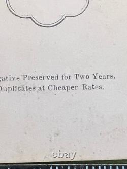 Cdv original civil war photographs Tax Stamp, Young Man