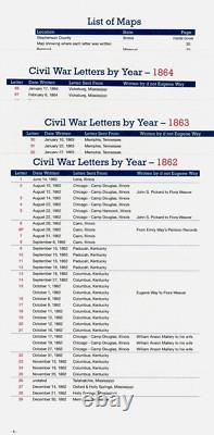 Chicago Camp Douglas CIVIL War Letters 1862, 400 Pictures, Postal History & More