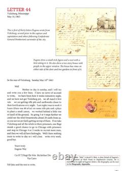 Chicago Camp Douglas CIVIL War Letters 1862, 400 Pictures, Postal History & More