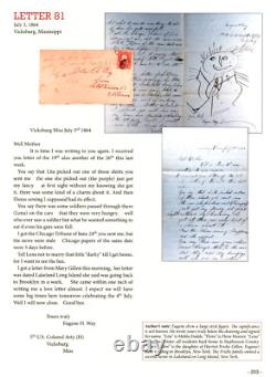Chicago Camp Douglas CIVIL War Letters 1862, 400 Pictures, Postal History & More