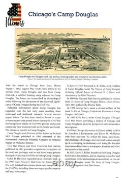 Chicago Camp Douglas CIVIL War Letters 1862, 400 Pictures, Postal History & More