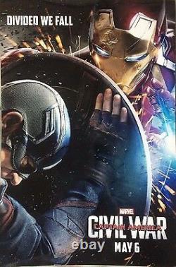 Chris Evans Captain America Civil War Signed Photo 12x18