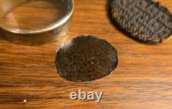 Civil War 154th NY Infantry Sgt Joshua Pettit Identified Portrait Brooch C. 1860 Civil War 154th NY Infantry Sgt Joshua Pettit Identified Portrait Brooch C. 1860