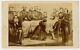 Civil War 1865 Abraham Lincoln Death Bed Cdv Photo War Cabinet Granger Art 13245