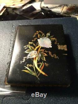 Civil War 1/4 Plate Ambrotype Union Lt with Sword Mother of Pearl Case