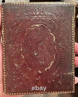 Civil War 1/4 US Artillery Musician Tintype Photo