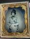 Civil War 1/6 Confederate Ambrotype Of Early War Virginia Soldier