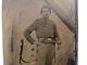 Civil War 1/6th Plate Tintype Confederate U. S. Or C. S. Army Field Photograph