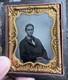 Civil War 1/9 Ambrotype Photo Of Union Soldier