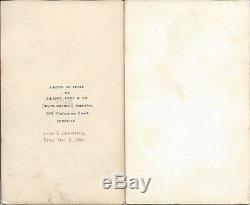 Civil War Album LINCOLN GRANT MCCLELLANSIGNED FAUNCE FARRAGUT ANDERSON NAVAL