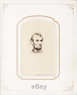 Civil War Album of 30 CDVs Photographs Lincoln, Grant, Sherman, & Union Generals
