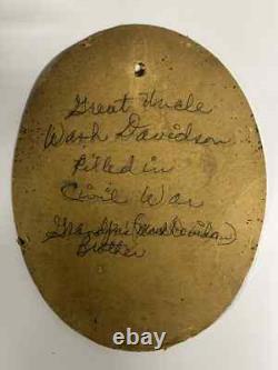 Civil War Albumen ID'd Confederate James Wash Davidson 8th Kentucky Infantry CSA