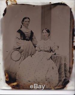 Civil War Ambrotype Gettysburg, Gettysburg Girls residents of the battle wedding