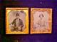 Civil War Ambrotype & Tintype 2 Photographs Soldier Withtax Stamp, Wife Ambrotype